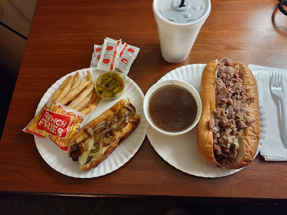Italian Beef and Polish Sausage